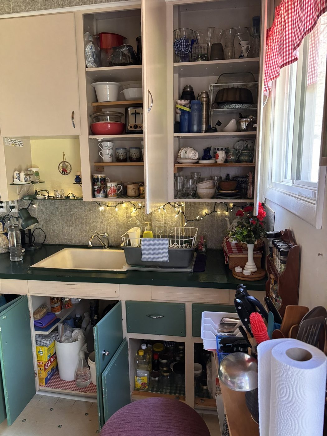A home space before thoughtful adjustments were made.